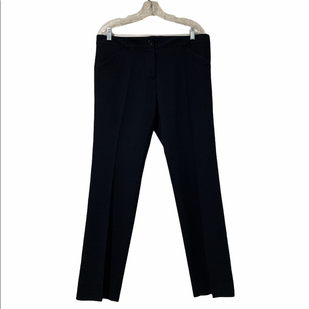 Dolce & Gabbana black straight leg pants in sz 46